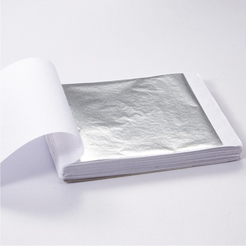 100pcs  Art Craft Design Paper - Gold Foil Flakes ulasan dan harga
