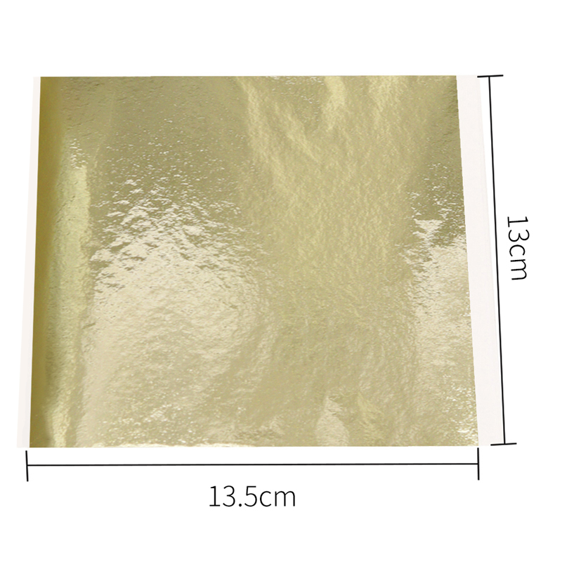 13x13.5cm Champagne Silver Foi - Gold Foil Flakes ulasan dan harga